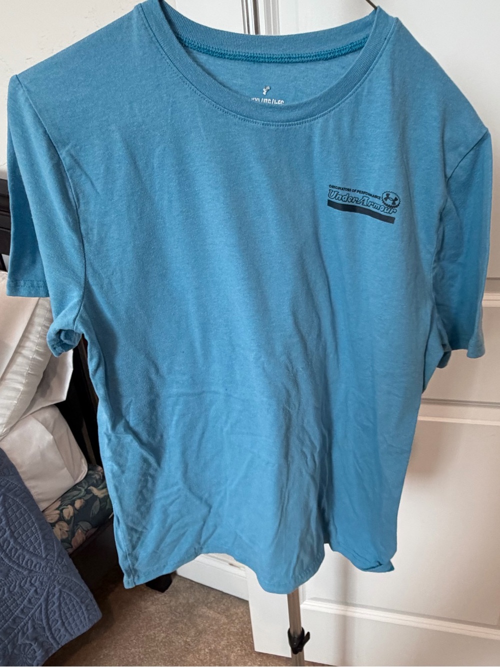 Kid’s Crew Neck T-Shirt in Teal Blue